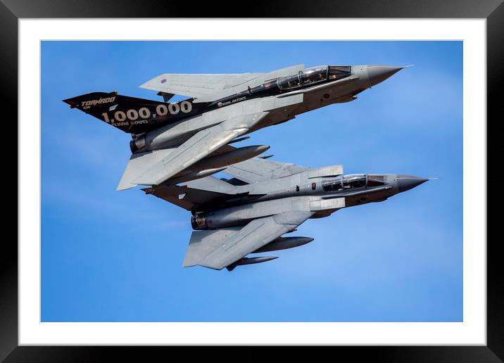 Tornado GR4 Role Demo Pair Framed Mounted Print by Oxon Images