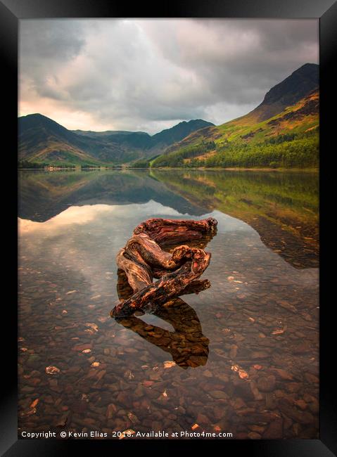 Buttermere lake Framed Print by Kevin Elias