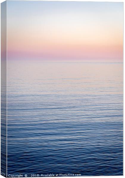 Sunset over Kimmeridge Bay in Dorset, UK Canvas Print by KB Photo
