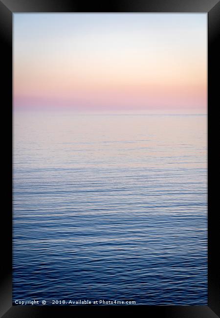 Sunset over Kimmeridge Bay in Dorset, UK Framed Print by KB Photo