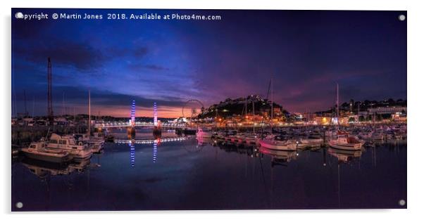 Torquay Harbour Vista Acrylic by K7 Photography