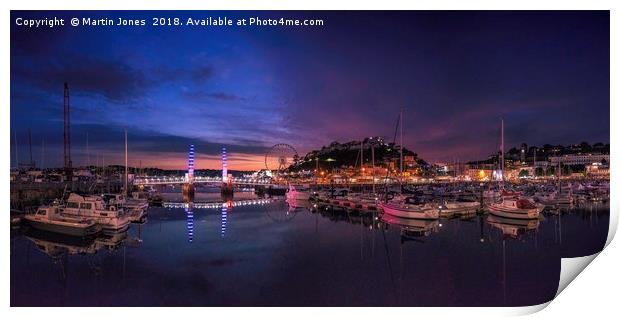 Torquay Harbour Vista Print by K7 Photography