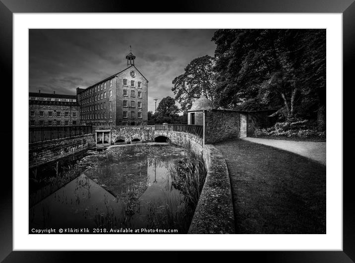 Stanley Mills Framed Mounted Print by Angela H
