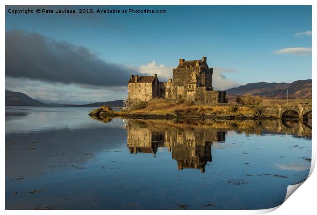 Eilean Donan Castle  Print by Pete Lawless