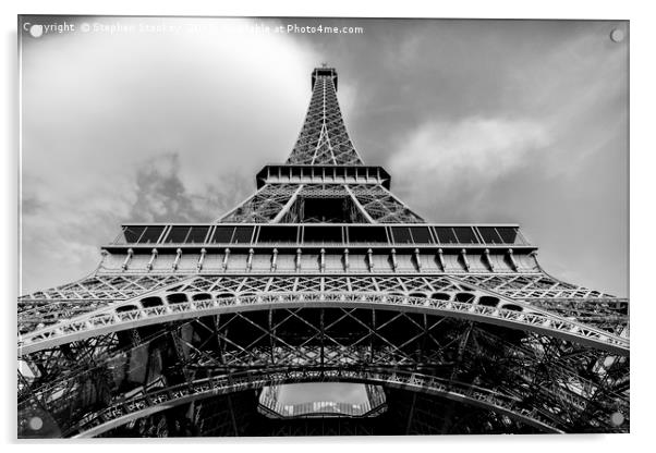 Eiffel Tower - #1 Acrylic by Stephen Stookey