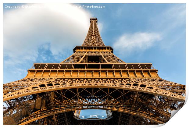 Eiffel Tower - #2 Print by Stephen Stookey