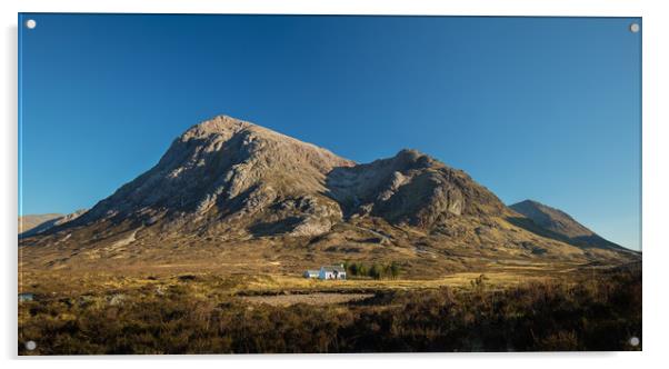 Buchaille Etive Mor, Glencoe Acrylic by Gair Brisbane