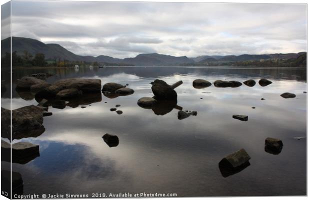 Ullswater Canvas Print by Jackie Simmons