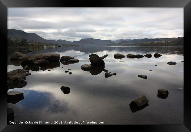 Ullswater Framed Print by Jackie Simmons