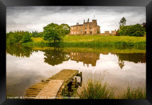 Ripley Castle Framed Print by Colin Metcalf