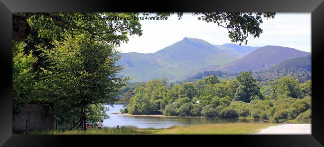 In The Lake District Framed Print by philip milner