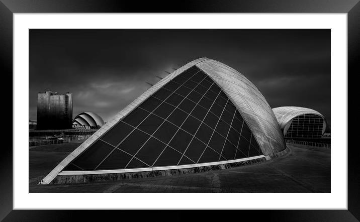Glasgow Science Centre Framed Mounted Print by overhoist 