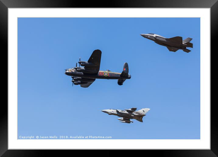 Dambusters Squadron homage Framed Mounted Print by Jason Wells