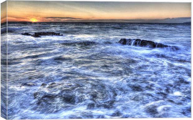 Westward Ho Beauty and the Beast Canvas Print by Mike Gorton