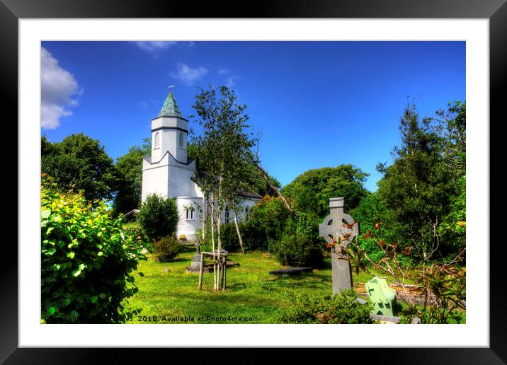 Church of the Transfiguration Framed Mounted Print by Tom Gomez