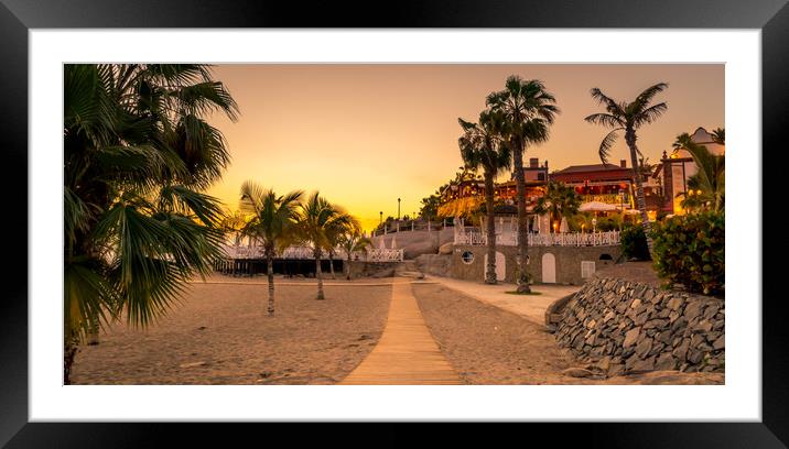 End of a beautiful day  Framed Mounted Print by Naylor's Photography