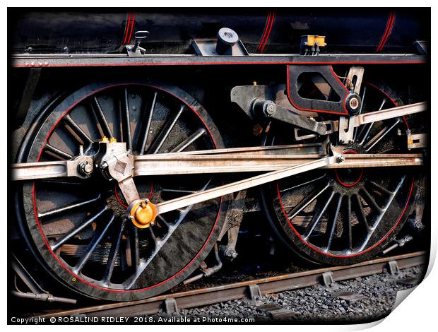 "Heavy Metal" Print by ROS RIDLEY