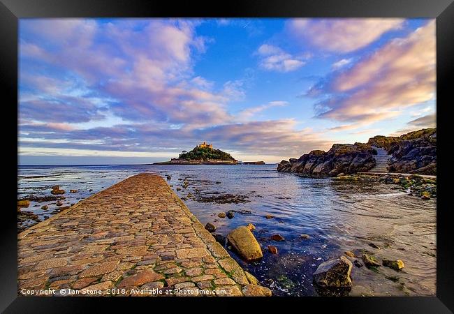 St. Michael’s Mount, Cornwall  Framed Print by Ian Stone