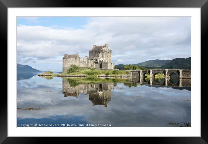 Eilean Donan Castle  Framed Mounted Print by Lady Debra Bowers L.R.P.S