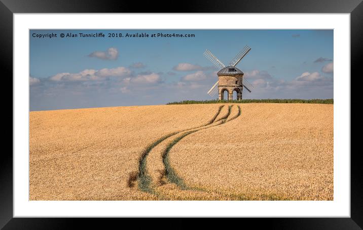 Chesterton windmill Framed Mounted Print by Alan Tunnicliffe