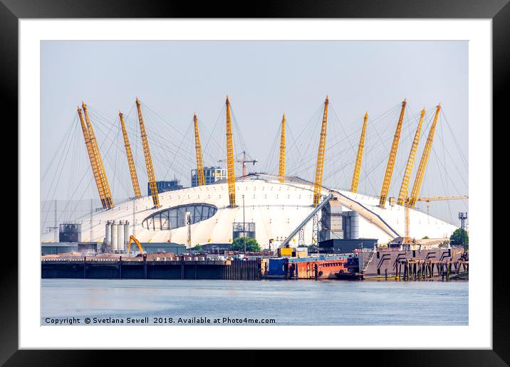 Millennium Dome Framed Mounted Print by Svetlana Sewell