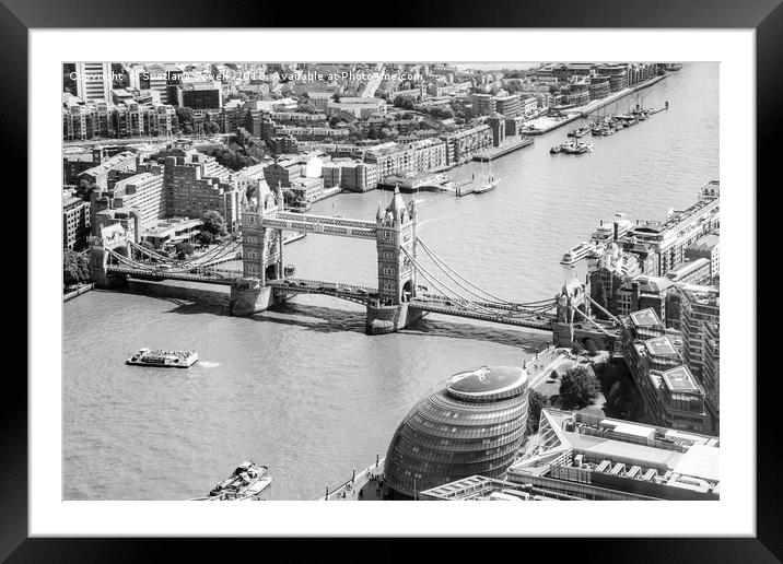 London Bridge Framed Mounted Print by Svetlana Sewell