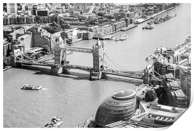 London Bridge Print by Svetlana Sewell