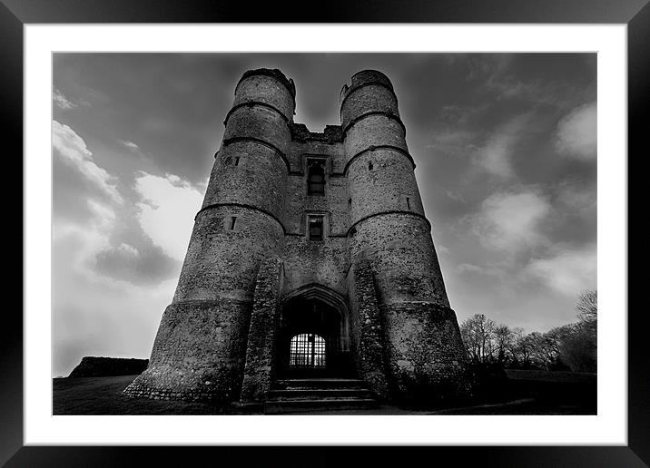 The Gate House - Donnington Castle Framed Mounted Print by Samantha Higgs