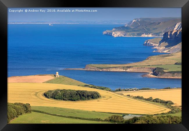 Clavell Tower View Framed Print by Andrew Ray
