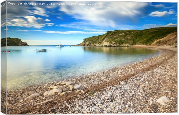 Lulworth Cove  Canvas Print by Andrew Ray