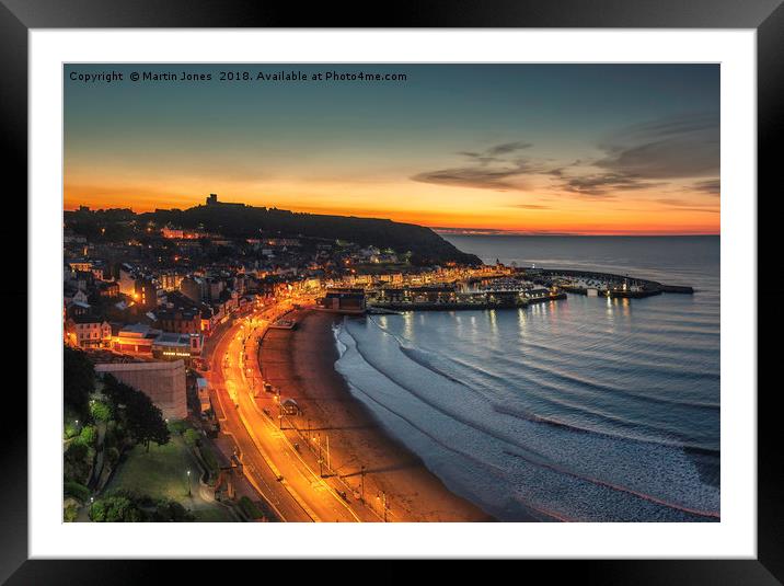 A Scarborough Dawn Framed Mounted Print by K7 Photography