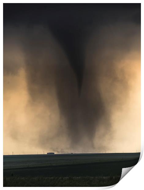 Colorado Tornado Print by John Finney