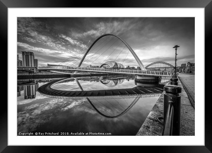 Reflection of the Millennium Framed Mounted Print by Ray Pritchard