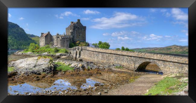 Eilean Donan Castle in Scotland Framed Print by Philip Brown