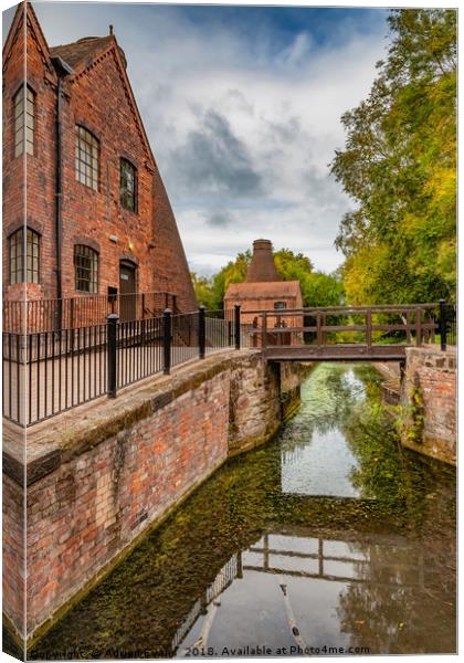 China Works Coalport  Canvas Print by Adrian Evans