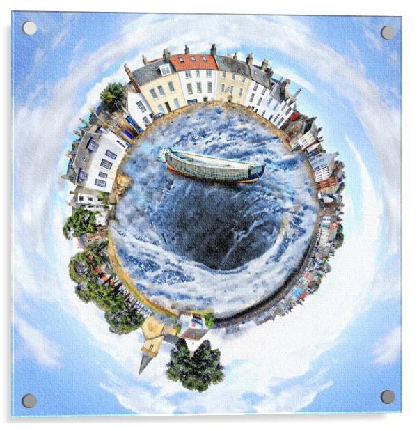 Anstruther canvas  Acrylic by JC studios LRPS ARPS