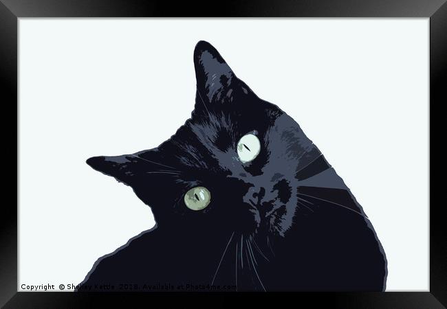 Cleo Framed Print by Shelley Kettle