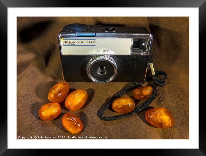 Kodak and Kumquats  Framed Mounted Print by Rob Hawkins