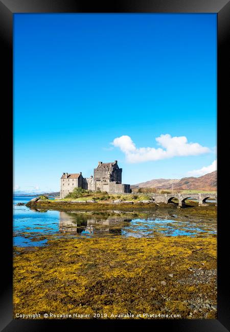 Eilean Donan Castle Framed Print by Rosaline Napier