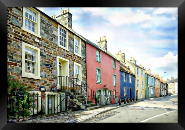 Anstruther  houses Framed Print by JC studios LRPS ARPS