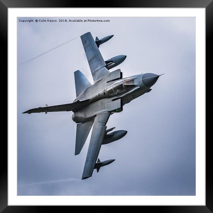 Tornado  Framed Mounted Print by Colin Keown