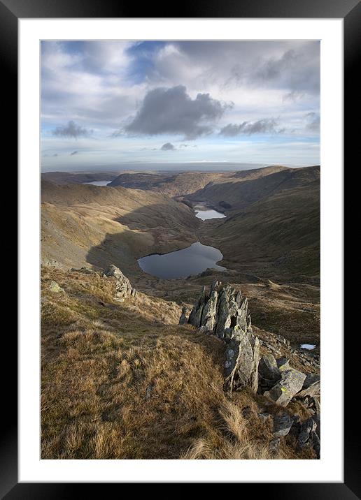 Small Water & Haweswater Framed Mounted Print by Steve Glover