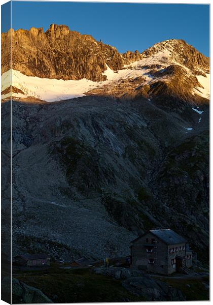 Hiking in the austrian alps Canvas Print by Thomas Schaeffer