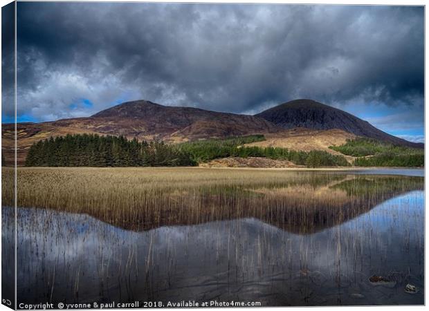 Road to Elgol, Isle of Skye Canvas Print by yvonne & paul carroll