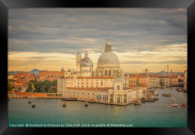 La Salute Grand Canal Venice Framed Print by Tylie Duff Photo Art