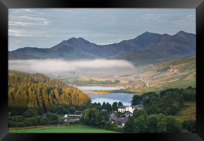 Capel curig Framed Print by Rory Trappe