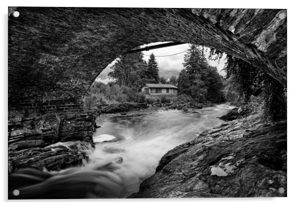 Water under the bridge Acrylic by JC studios LRPS ARPS