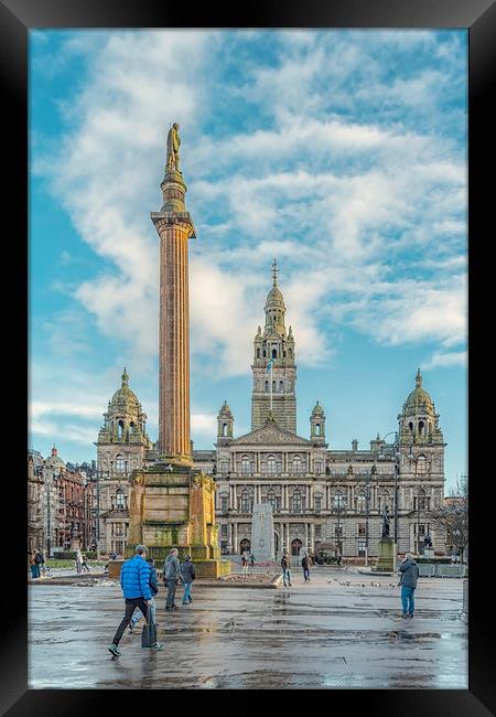Glasgow City Chambers Framed Print by Antony McAulay