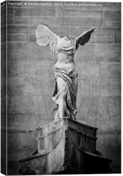 Winged Victory of Samothrace - #3 Canvas Print by Stephen Stookey