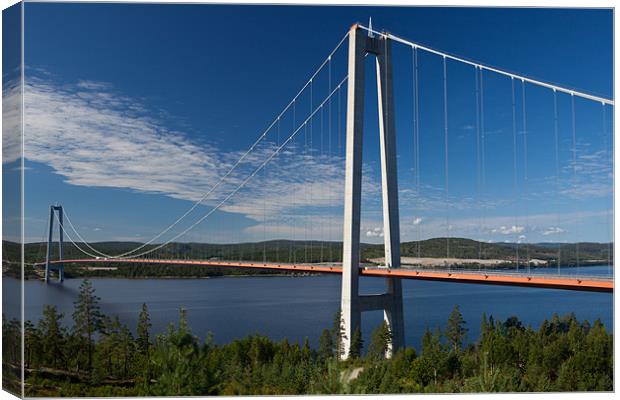 Bridge in sweden Canvas Print by Thomas Schaeffer